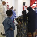 Profughi afgani a Bari, tra loro due donne incinte e un uomo in terapia per una patologia gastrointestinale