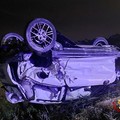 Incidente tra Torre a Mare e Mola di Bari: auto si ribalta
