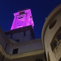 Race for the cure, la torre della Città metropolitana di Bari si tinge di rosa