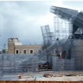 Maltempo a Bari, cede l'opera di Tresoldi a Bari Vecchia