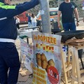 Sequestro di un banchetto abusivo di preparazione di sgagliozze
