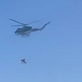 Torre a Mare, rimane incastrato fra gli scogli a cala Colombo. Interviene l'elicottero