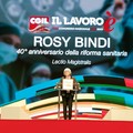 Congresso Cgil a Bari, Rosy Bindi: «Salute diritto da assicurare con risorse della comunità»