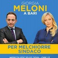 Primarie centrodestra, Giorgia Meloni a Bari per sostenere Melchiorre