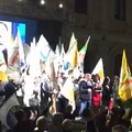 Comunali Bari 2019, durante il comizio di Di Rella il ritorno della telefonata di Berlusconi