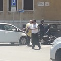 Scontro auto-moto sul lungomare di Bari, traffico in tilt