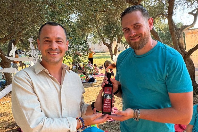 Il sindaco Bonasia e l'assessore Lopez