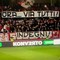 "Ora... via tutti!". Striscione perentorio degli ultras del Bari a Bolzano