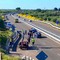 Auto tampona trattore: chiusa carreggiata sud SS 100 a Sammichele di Bari