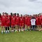 Joao Paulo fa visita al Bari. Foto di fine allenamento col mito biancorosso