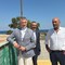 Cantiere del Lotto 6 di ​Parco Costa Sud, il sopralluogo del Ministro Giuli e del sindaco​ Leccese