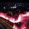 Il Bari compie 118 anni e gli ultras illuminano la muraglia - VIDEO