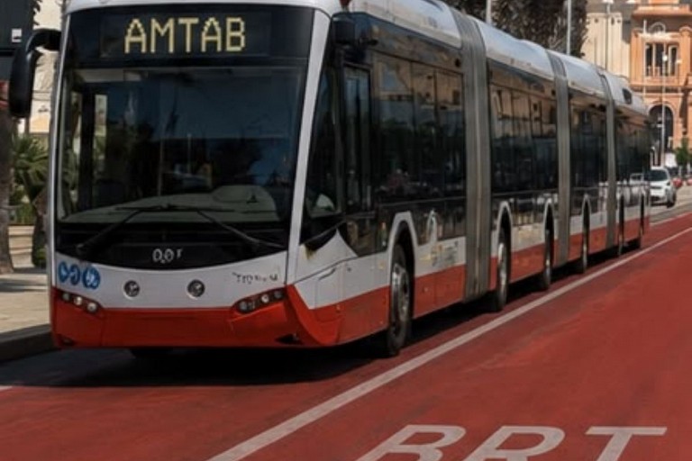 Bus Rapid Transit. <span>Foto Comune di Bari </span>