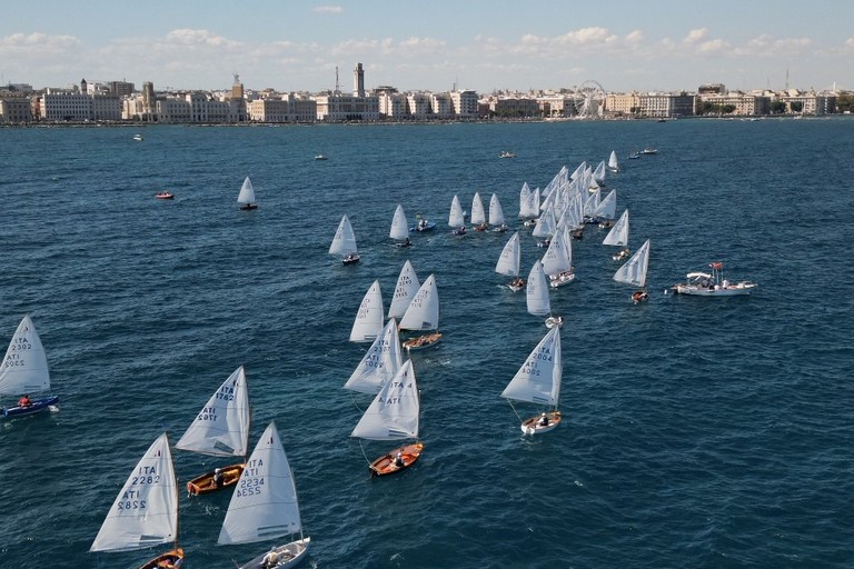 Campionato Assoluto Italiano Dinghy a Bari. <span>Foto Alessandro Dironzo</span>