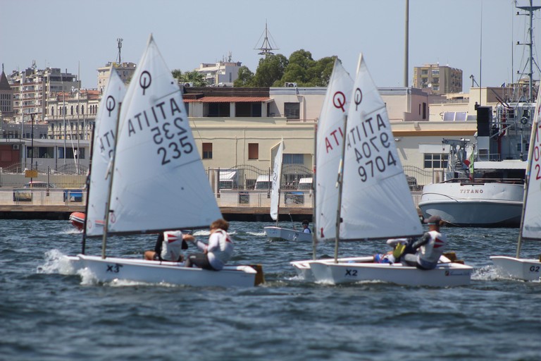 Campionato Italiano a Squadre Optimist. <span>Foto Marcello Meringolo Optimist Italia</span>