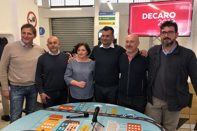 candidati presidenti municipio con decaro