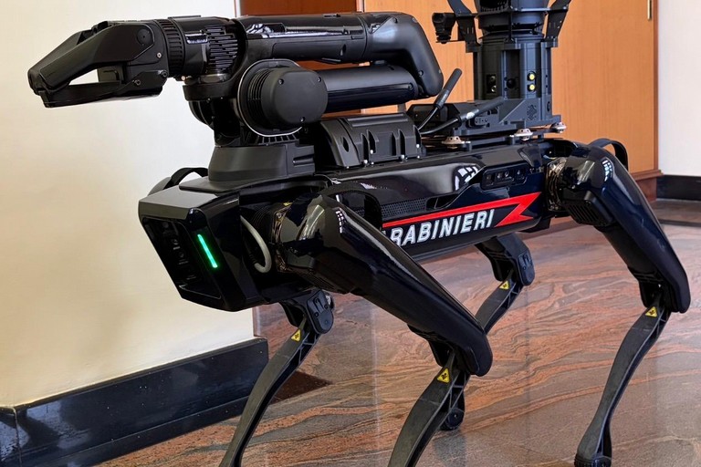 Cane robot Carabinieri