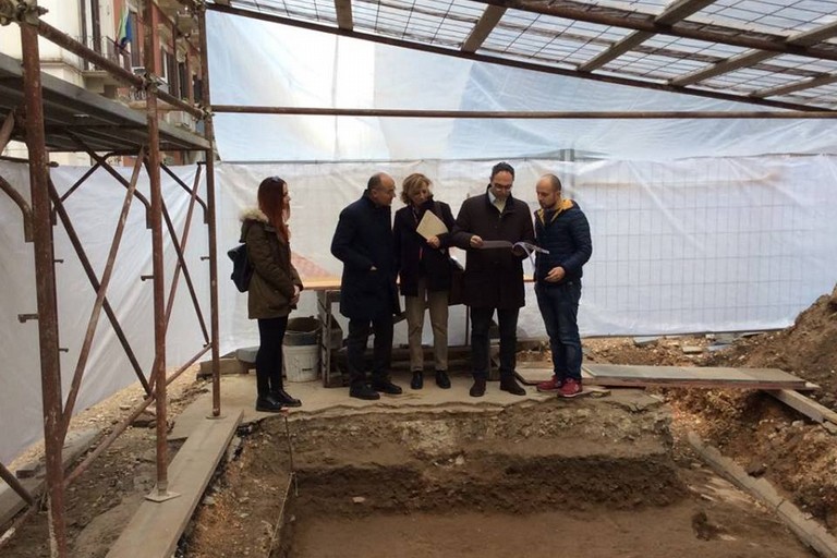 cantiere archeologico via sparano