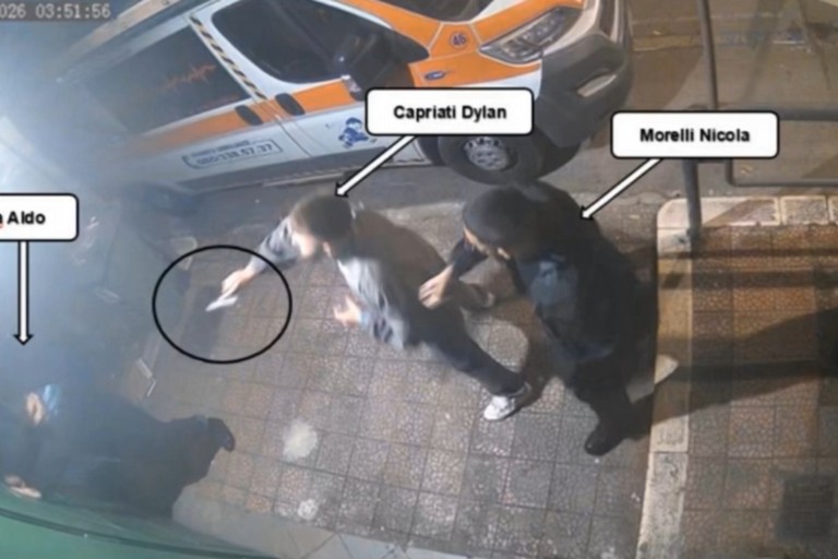 Le immagini di videosorveglianza
