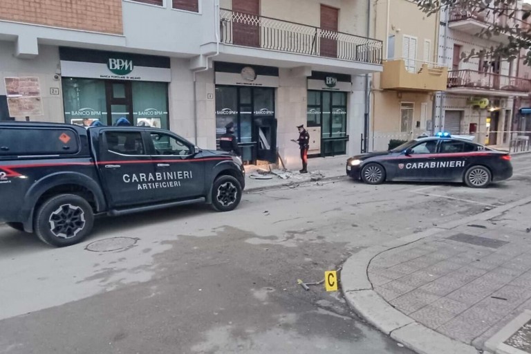 I rilievi dei Carabinieri