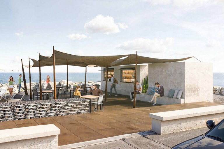 Rendering chiosco Santo Spirito