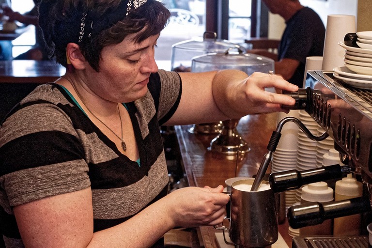 Una barista