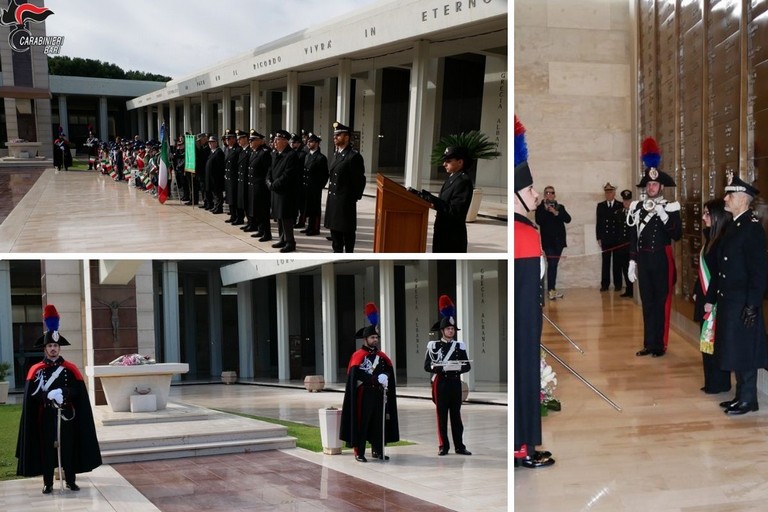 Commemorazione del brigadiere Salvatore Pietrocola a Bari