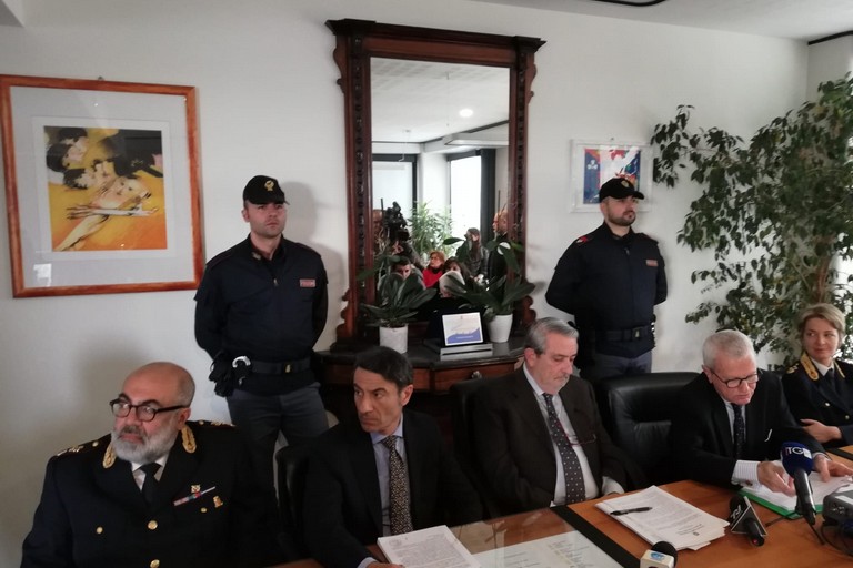 conferenza stampa arresto piumelli omicidio margherita