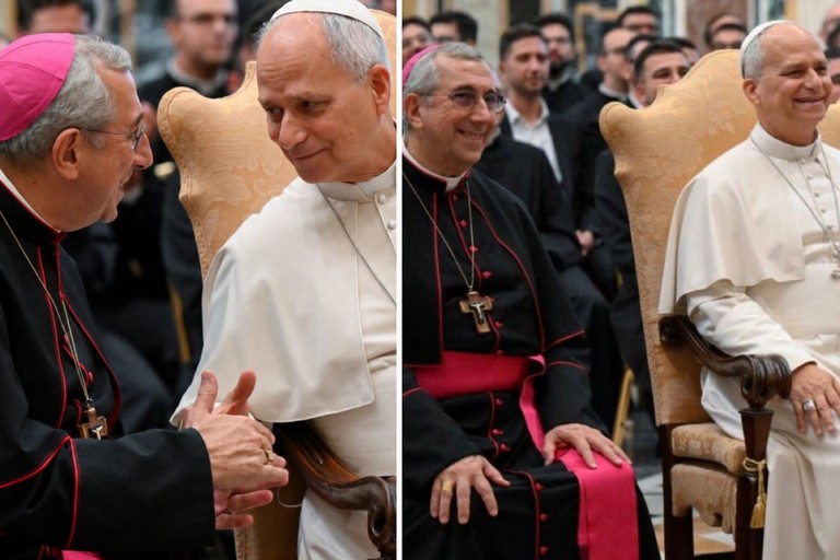 Satriano in udienza da Papa Leone XIV