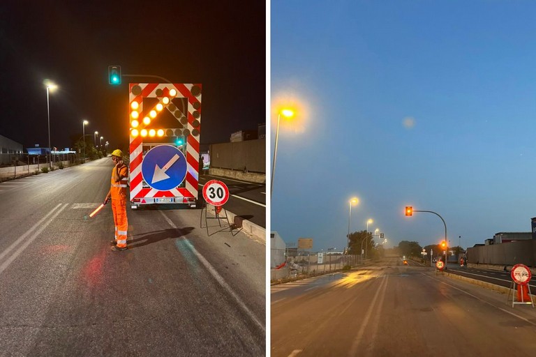 Viale Europa nel quartiere San Paolo