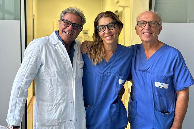 I dottori Giudice, Lospalluti e Cicinelli