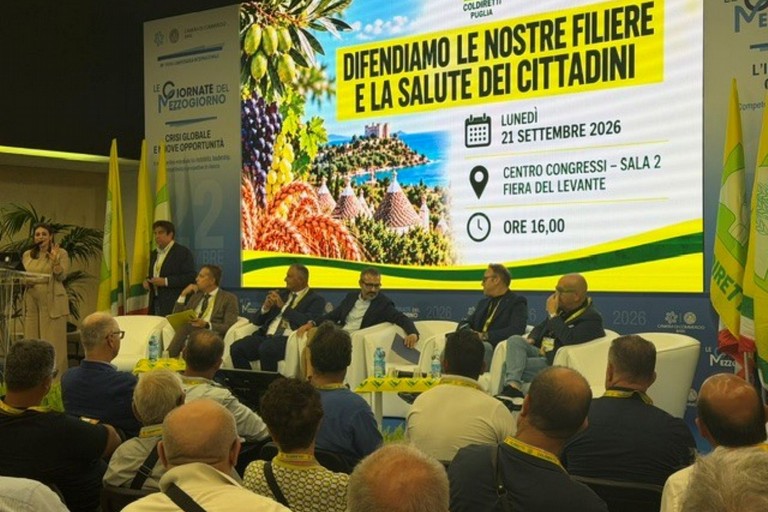 Confronto in Fiera del Levante sull'obesità. <span>Foto Coldiretti Puglia </span>