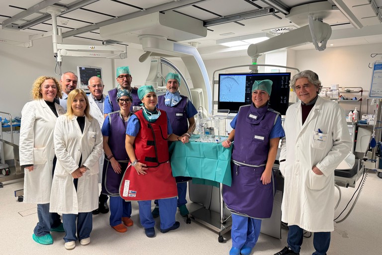 Equipe di medicina nucleare e radiodiagnostica