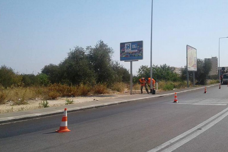 Lavori in corso a Bari