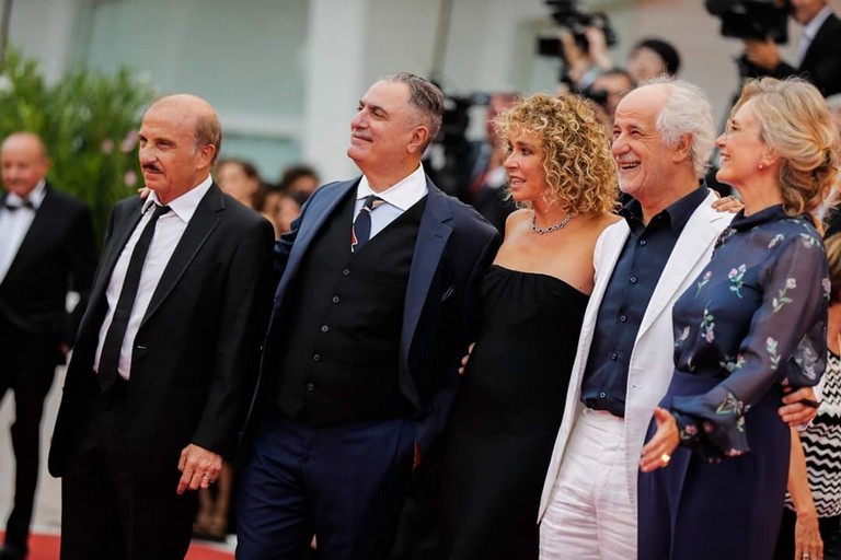 Il cast a Venezia. <span>Foto Pagina Facebook La Biennale di Venezia</span>