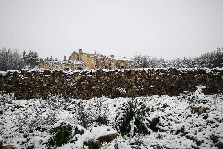 La nevicata tra Cassano e Altamura