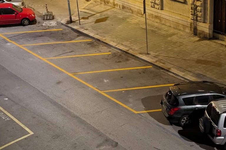 I parcheggi dedicati ai carabinieri
