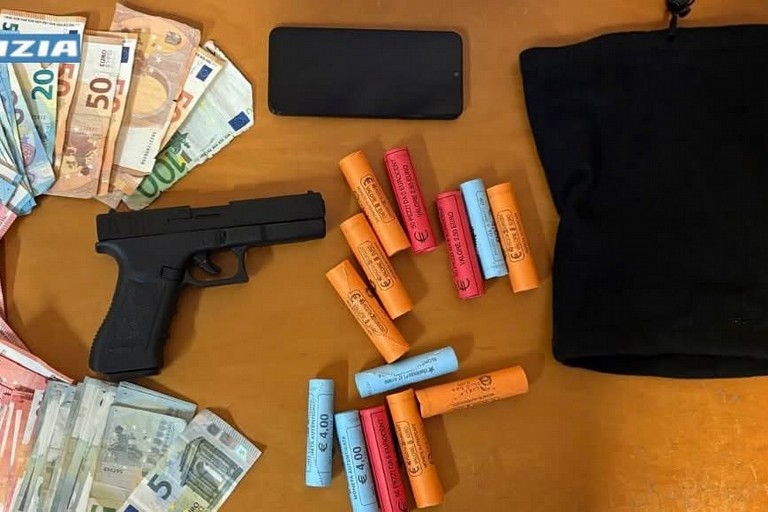 Il sequestro della Polizia di Stato