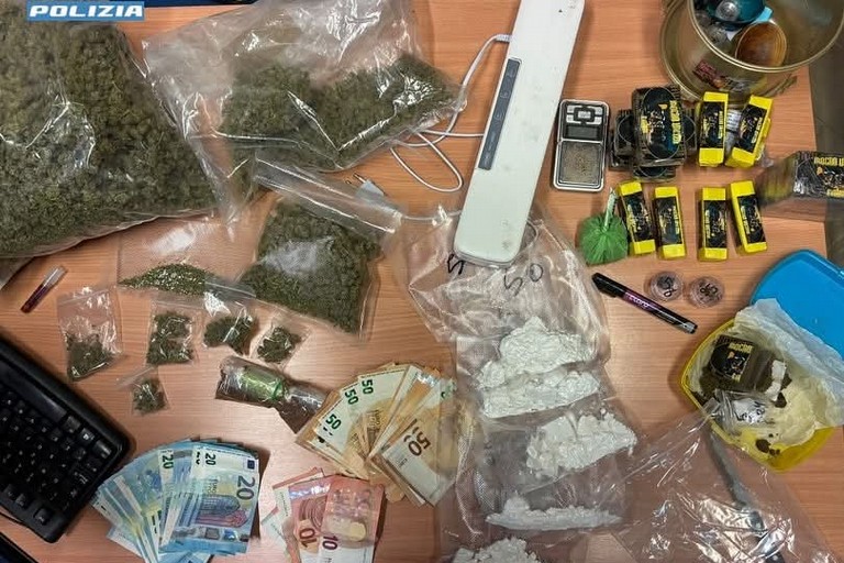 Il sequestro della Polizia di Stato