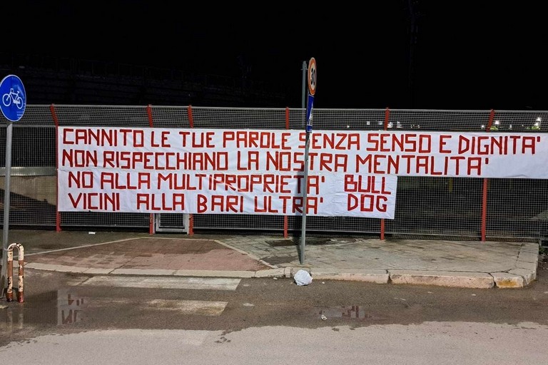 Dichiarazioni Cannito, gli ultras del Barletta si schierano con i tifosi del Bari
