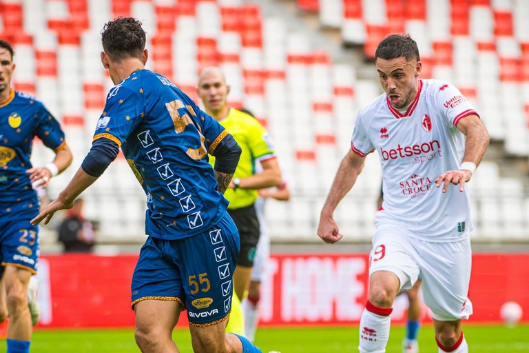 Gomez in azione. <span>Foto SSC Bari </span>
