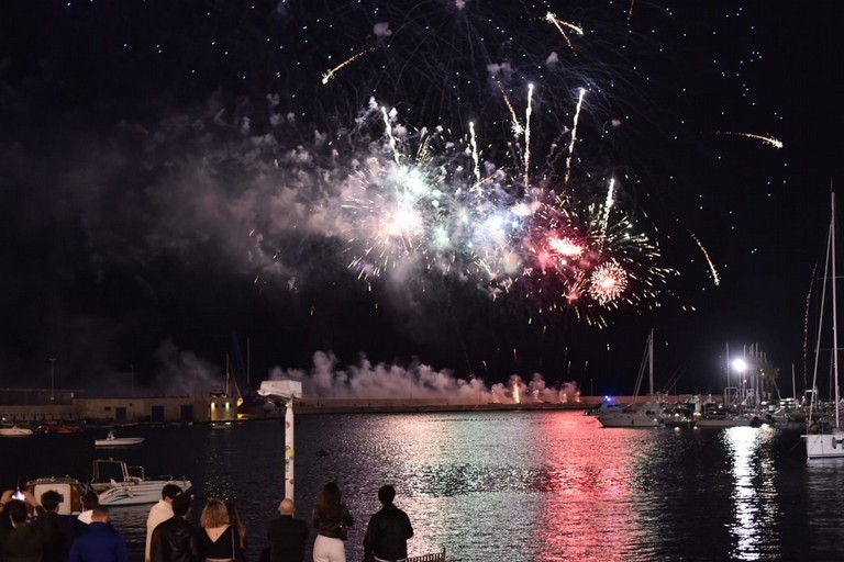 I fuochi d'artificio per San Nicola