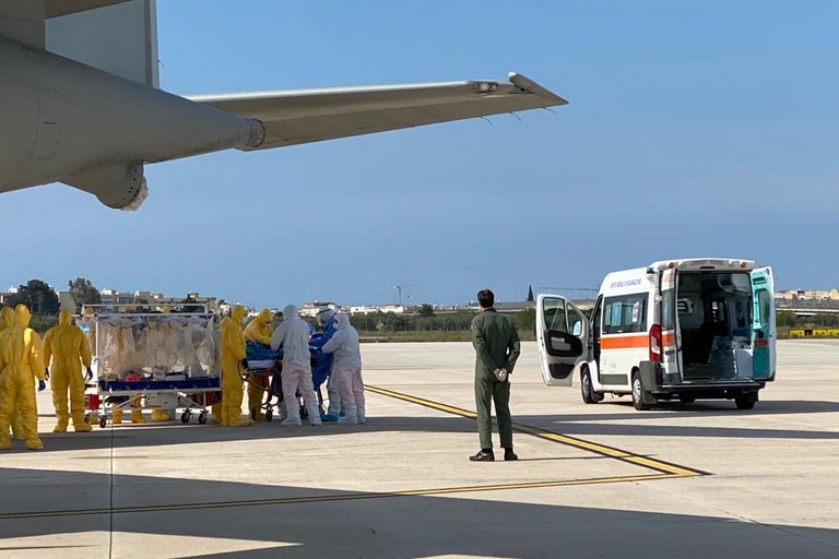 pazienti lombardia arrivati a bari