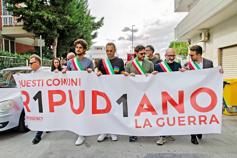 Marcia contro la guerra. <span>Foto Ufficio stampa </span>