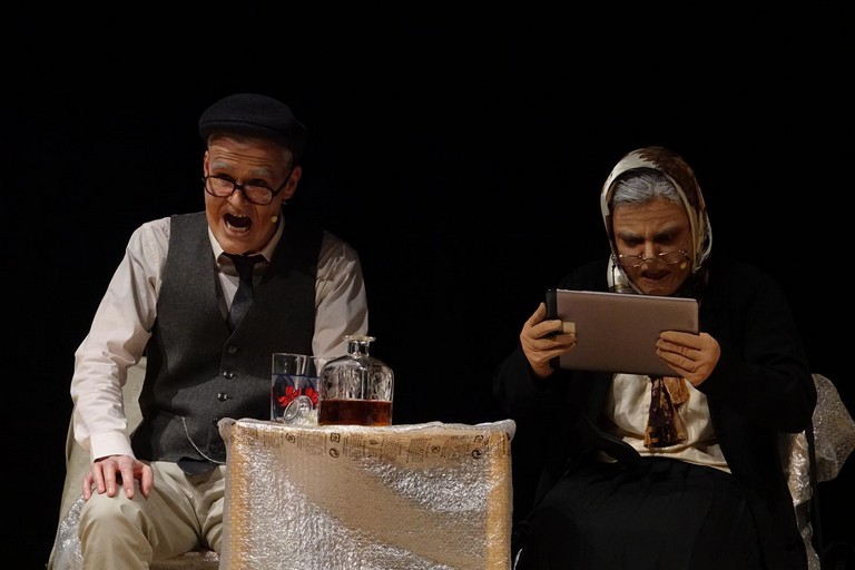 Spettacolo anti-truffa. <span>Foto SPI-CGIL </span>