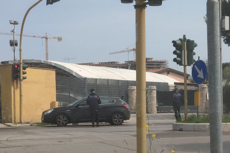 I controlli dei carabinieri a Bari