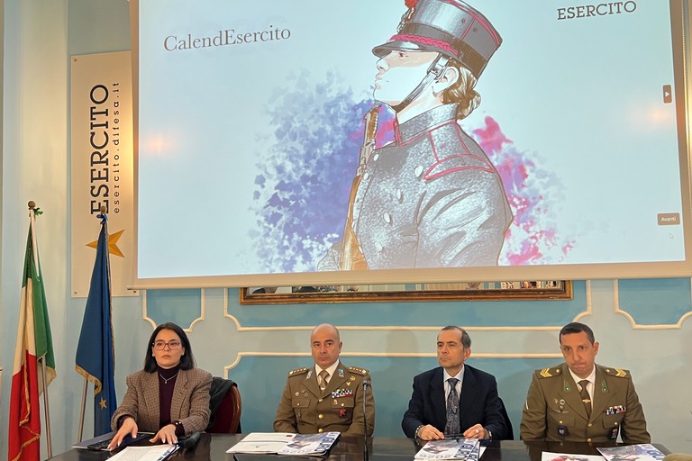 Presentazione calendario Esercito
