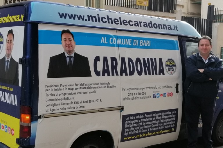 Caradonna e il pullmino