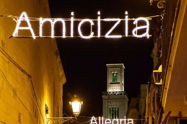 Le luminarie a Bari Vecchia