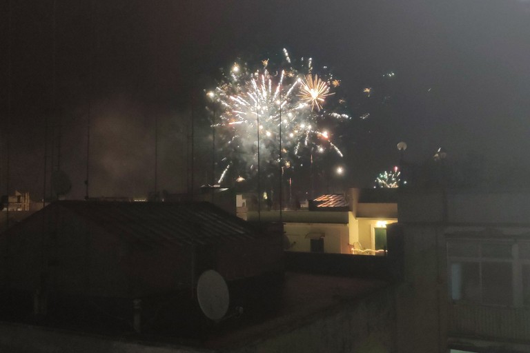 I fuochi d'artificio a Bari